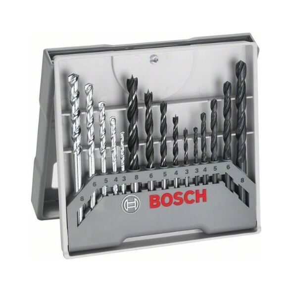 Wiertło Bosch Bosch Gemischtes Bohrer-Set 15 sztuk