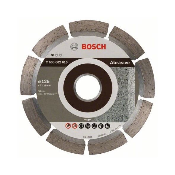 Bosch Diamentowa tarcza tnąca STANDARD FOR ABRASIVE 125x22,2mm 2 608 602 616