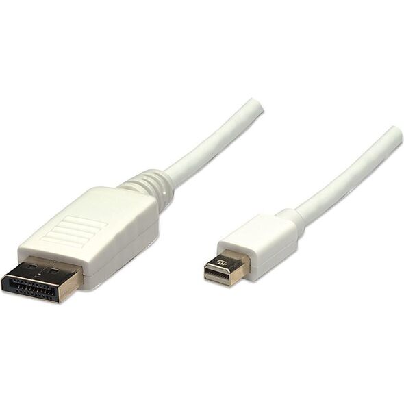 Kabel Manhattan DisplayPort Mini - DisplayPort 2m biały (393812)