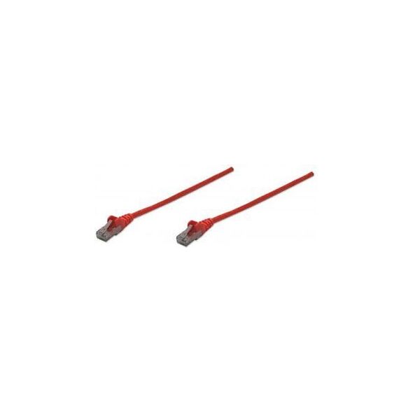 Intellinet Network Solutions Patchcord, Cat6, UTP, 10m, czerwony, 5 sztuk (343756-5P)