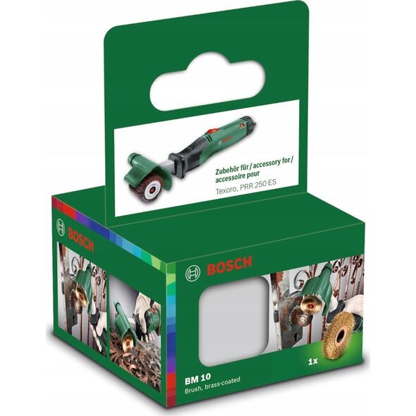 Bosch Bosch szczotka 10mm, pokryta mosišdzem do szlifierki rolkowej Texoro