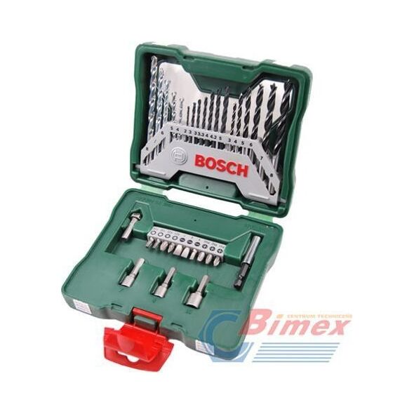 Wiertło Bosch Professional Bosch  33-częściowy zestaw bitów i wierteł X-Line  Uniwersalny