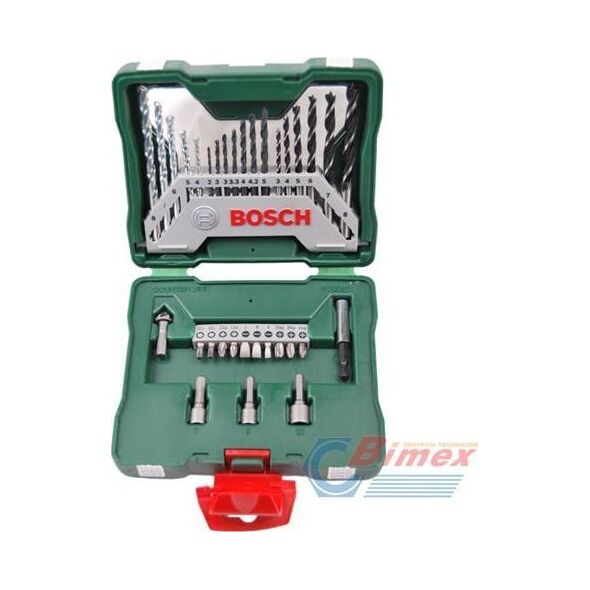 Wiertło Bosch Professional Bosch  33-częściowy zestaw bitów i wierteł X-Line  Uniwersalny