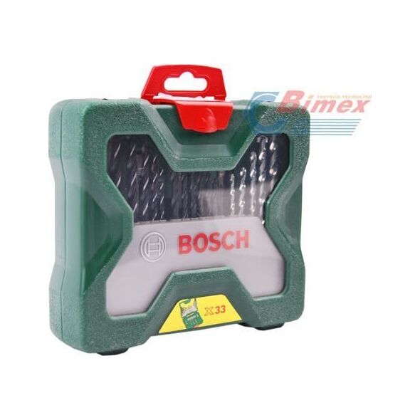 Wiertło Bosch Professional Bosch  33-częściowy zestaw bitów i wierteł X-Line  Uniwersalny