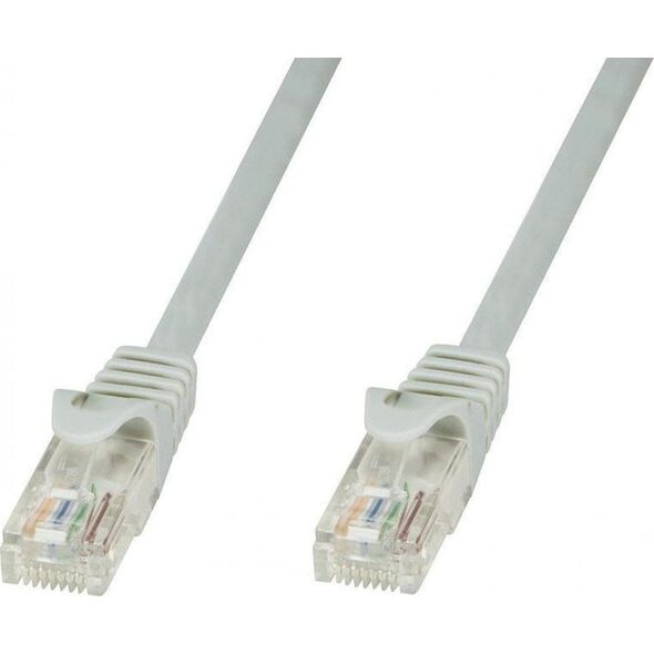 Techly Techly Patch cord Cat6 UTP 0,25m szary CCA