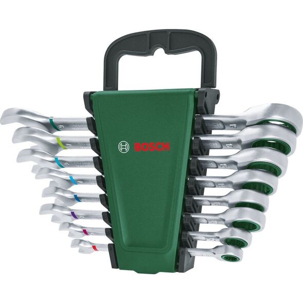Bosch Zestaw kluczy z grzechotką 8 szt.