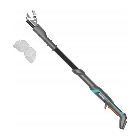 Sekator Gardena GARDENA Cordless Pruning Shears EasyCut 110/18V P4A solo, 18V (dark grey/turquoise, without battery and charger, POWER FOR ALL ALLIANCE)