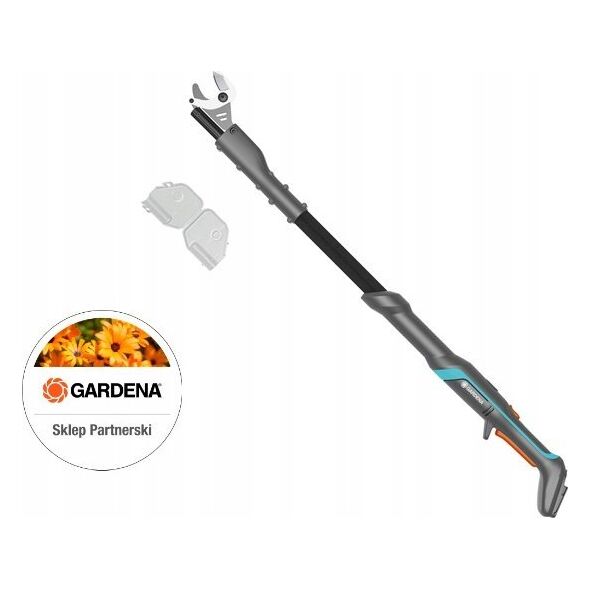 Sekator Gardena GARDENA Cordless Pruning Shears EasyCut 110/18V P4A solo, 18V (dark grey/turquoise, without battery and charger, POWER FOR ALL ALLIANCE)