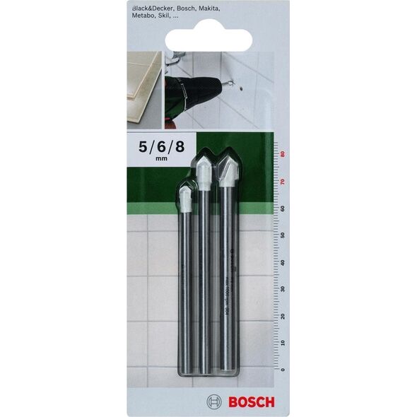 Wiertło Bosch Tile drill 3-piece Bosch 2609255588