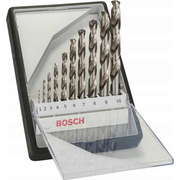 Zestaw narzędzi Bosch Bosch Robust drill set, 5 pieces, with I-Rack, drill & bit set (i-BOXX 53)