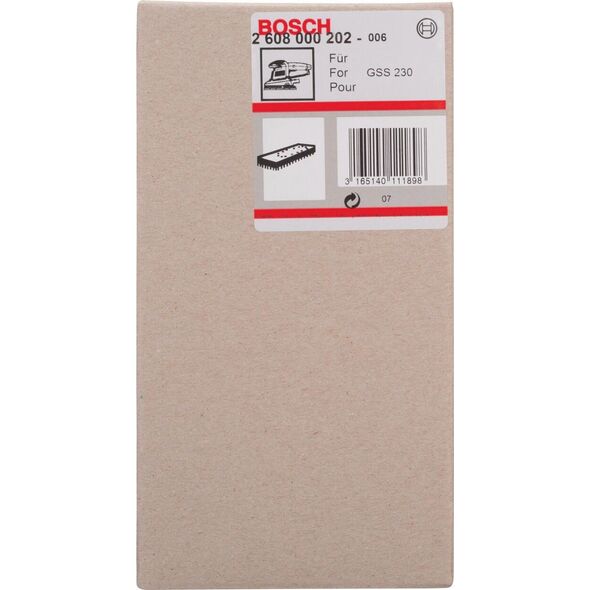Bosch Arkusz ścierny do Szlifierki oscylacyjnej Klett Standard (2608000202)