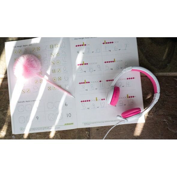 Słuchawki BuddyPhones BP-SCHOOLP-PINK  (BP-SCHOOLP-PINK)