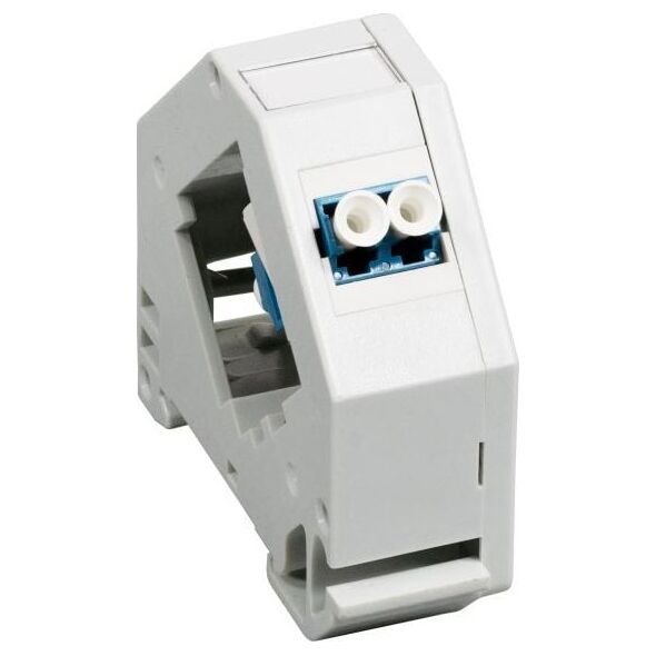 EFB Uchwyt adapter na szynę DIN ze złączem LC Duplex Singlemode