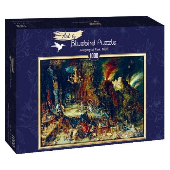 Bluebird Puzzle Puzzle 1000 Alegoria ognia,Brueghel
