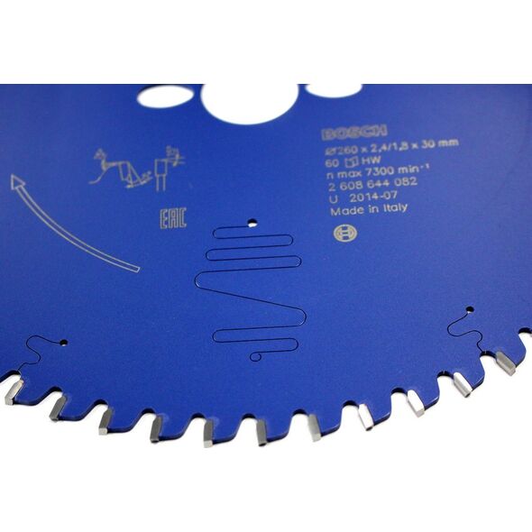 Bosch Bosch circular saw blade EX WO B 260x30-60 - 2608644082