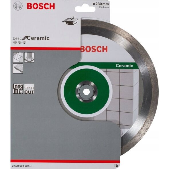Bosch Bosch diamond cutting disc Best for Ceramic, 230mm (bore 25.4mm)
