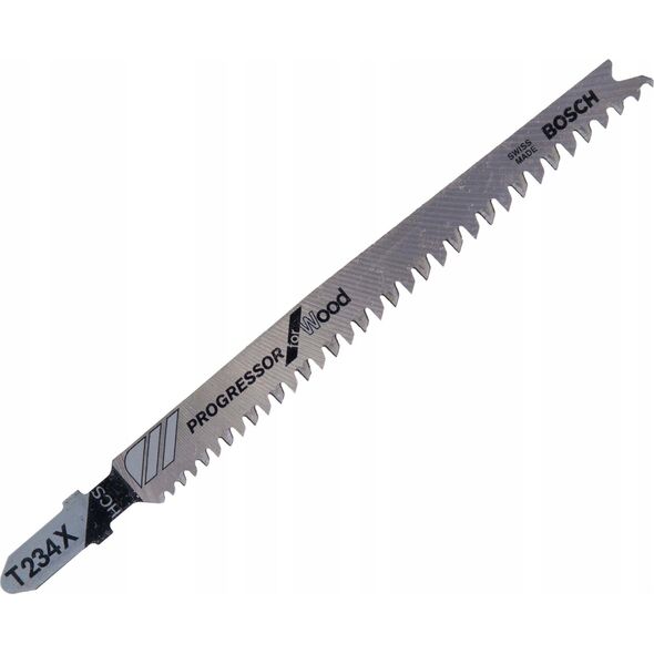 Bosch Bosch jigsaw blade T 234 X Progressor for Wood, 117mm (25 pieces)
