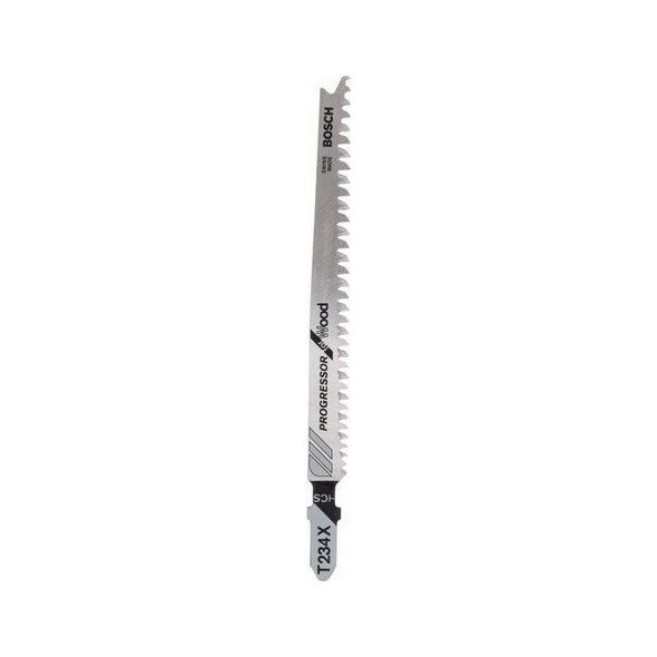 Bosch Bosch jigsaw blade T 234 X Progressor for Wood, 117mm (25 pieces)