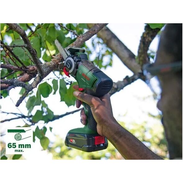 Piła łańcuchowa Bosch Bosch cordless saw NanoBlade UniversalCut 18V-65 solo, 18 volts, chainsaw (green/black, without battery and charger, POWER FOR ALL ALLIANCE)