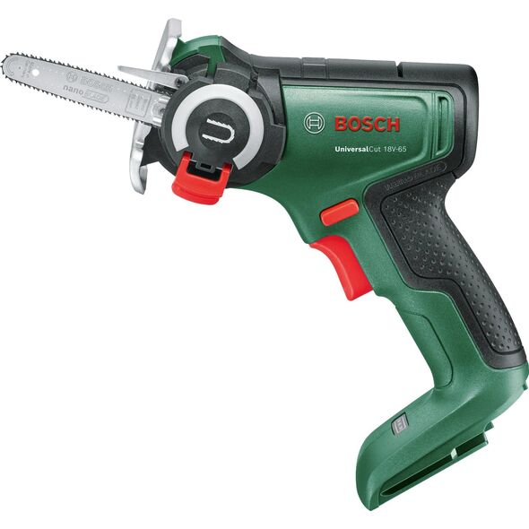 Piła łańcuchowa Bosch Bosch cordless saw NanoBlade UniversalCut 18V-65 solo, 18 volts, chainsaw (green/black, without battery and charger, POWER FOR ALL ALLIANCE)