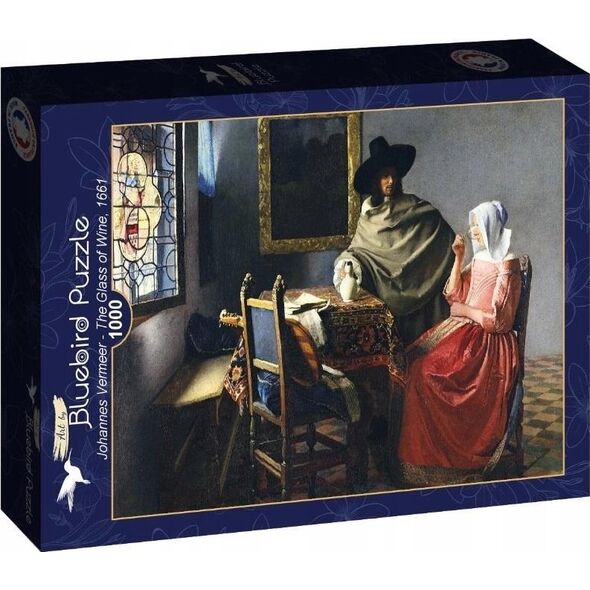Graf-ika Puzzle 1000 Kieliszek wina, Vermeer