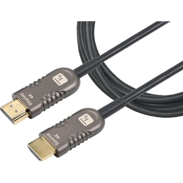 Kabel Techly Techly Kabel HDMI 2.0 4K60Hz 15m aktywny optyczny 18Gbps
