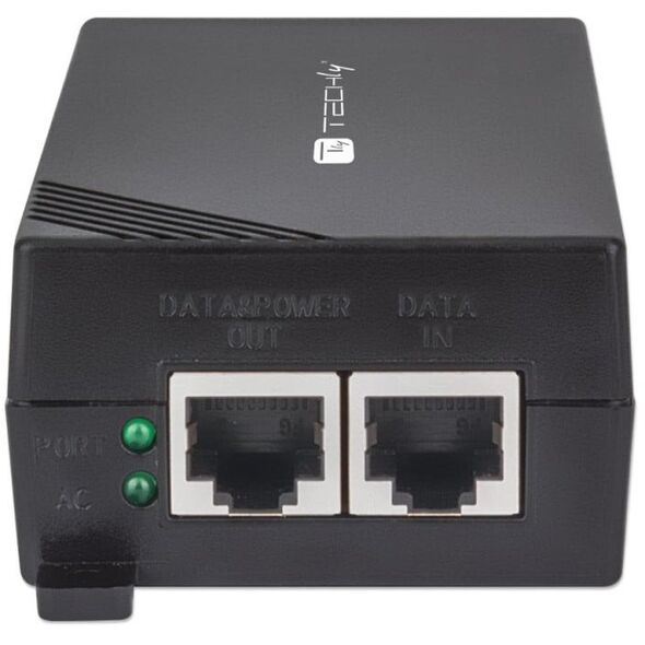 Zasilacz PoE+ Gigabit, 1x RJ45 30W 802.3af/at