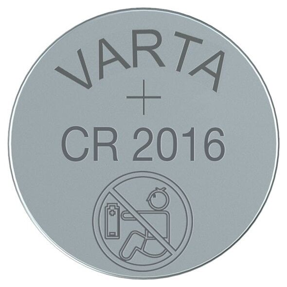 Batterie Knopfzelle CR2016 *Varta* 5-Pack