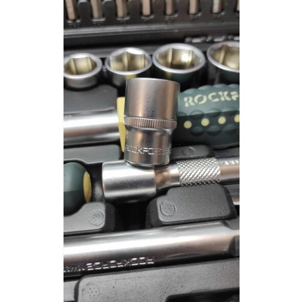 Σετ εργαλείων 125+6τμχ. 1/4", 3/8", 1/2" Premium