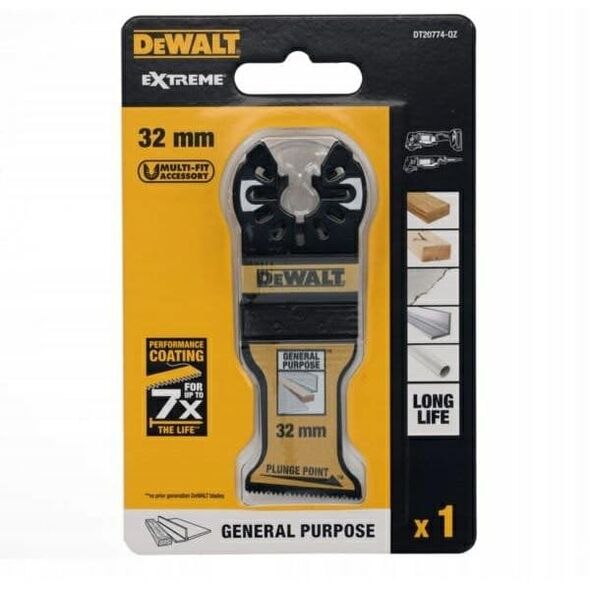DEWALT ΠΡΙΟΝΟΛΑΜΑ 32mm ΔΙΜΕΤΑΛΛΙΚΟ