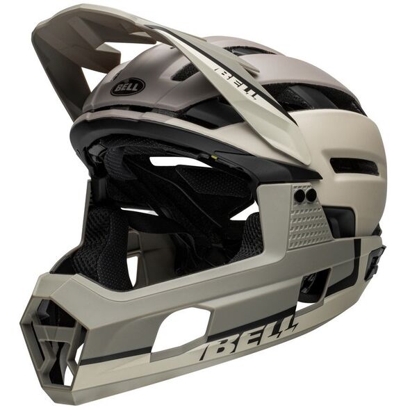 Kask full face BELL SUPER AIR MIPS SPHERICAL matte cement gray roz. L (58–62 cm) (NEW)