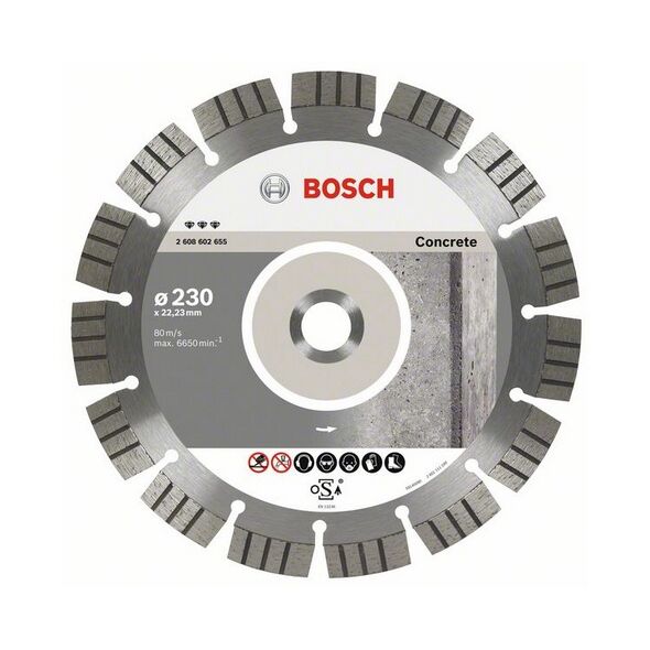 Bosch Tarcza tnąca diamentowa Best for Concrete 125x22x2,2mm 2608602652