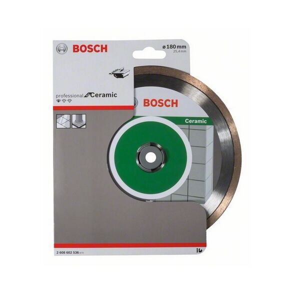 Bosch Diamentowa tarcza tnąca STANDARD FOR CERAMIC 180x25,4mm 2608602536