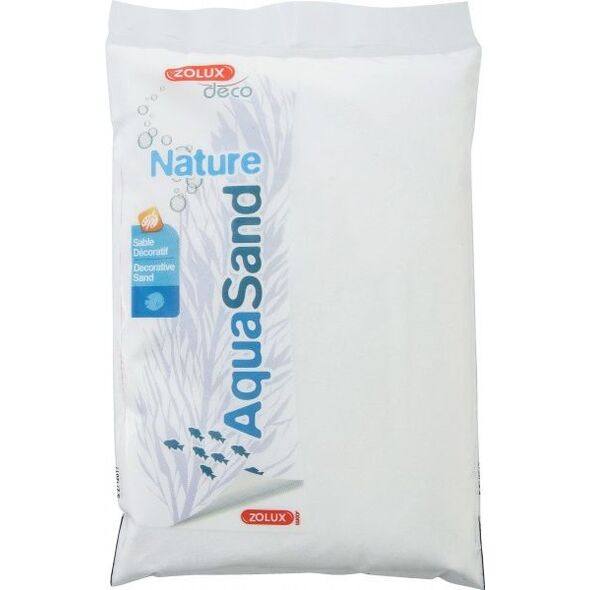 Zolux Żwirek Aquasand Nature śnieżnobiały krystobalit 9.5kg