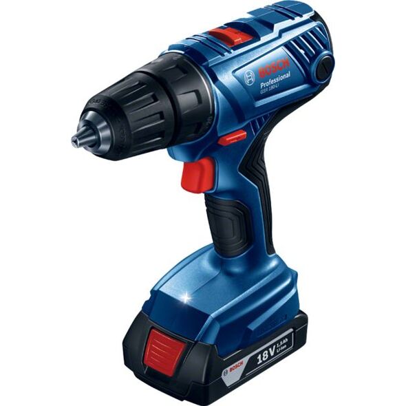 Wiertarko-wkrętarka Bosch GSR 180-LI 18 V 2 x akumulator 2 Ah (06019F8109)