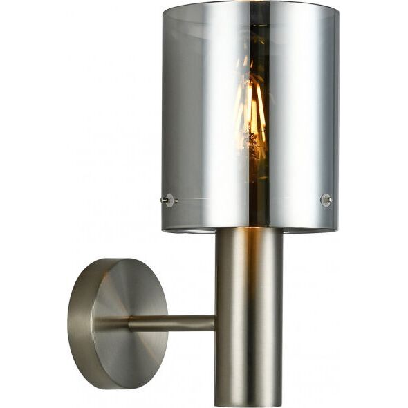 Kinkiet Italux Lampa ścienna dymiona Italux Sardo WL-5581-1A-SC+SG