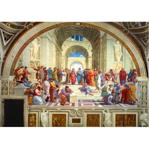 Bluebird Puzzle Puzzle 1000 Szkołą Ateńska, Raphael, 1511