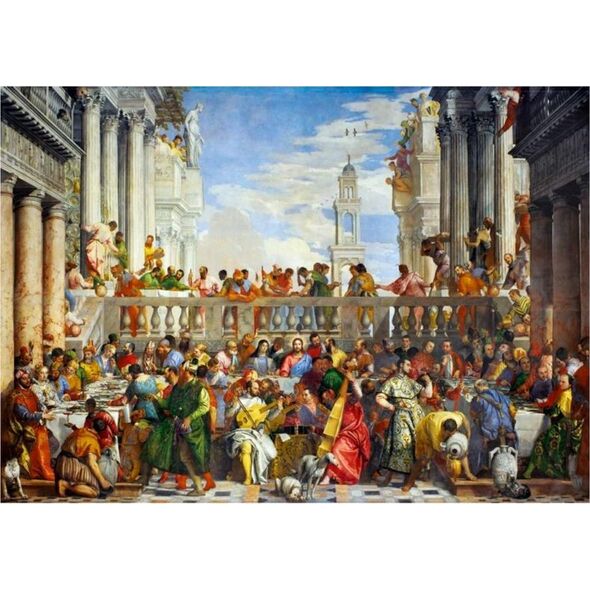 Bluebird Puzzle Puzzle 1000 Wesele w Kanie Galilejskiej, Paolo Veronese