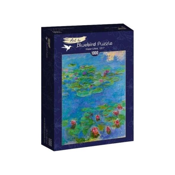 Bluebird Puzzle Puzzle 1000 Lilie wodne, Claude Monet 1917