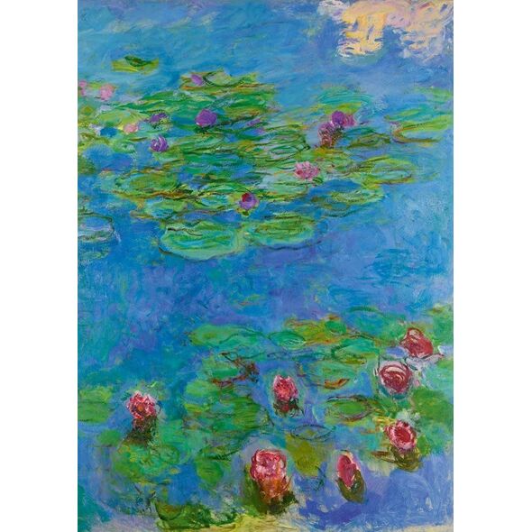 Bluebird Puzzle Puzzle 1000 Lilie wodne, Claude Monet 1917