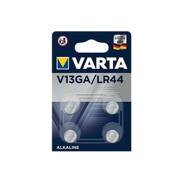 Varta V13GA/LR44 Alkaline 4 Pack -> min 10 stk