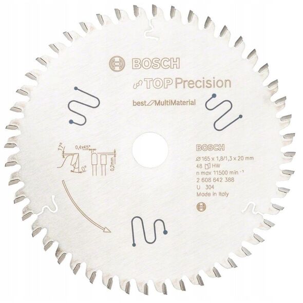 Bosch Bosch circular saw blade SE WO H 165x20-24 - 2608642601