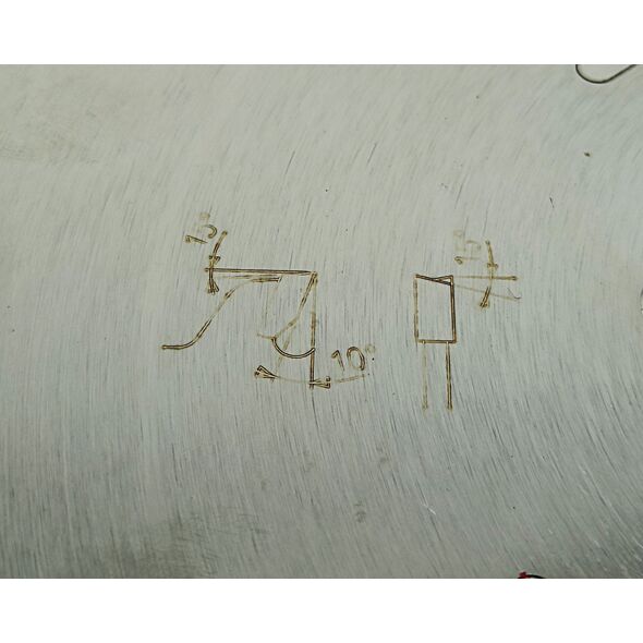Tarcza Pil. LG2B 0700 250X30-60