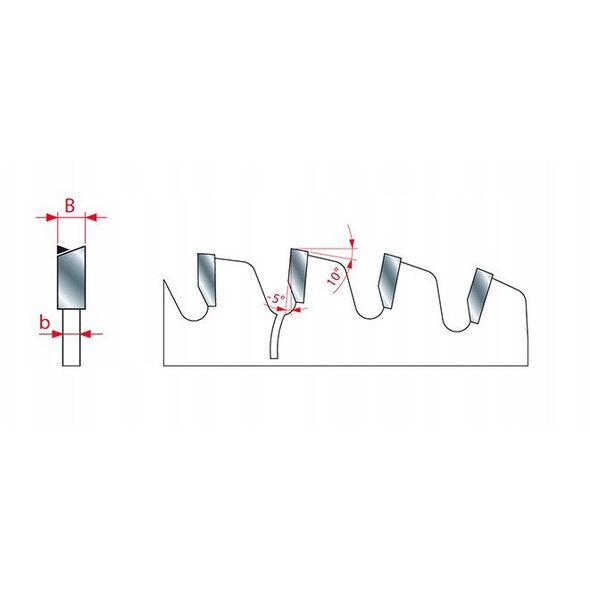 Tarcza Pil. FR16W003M 216X30-48