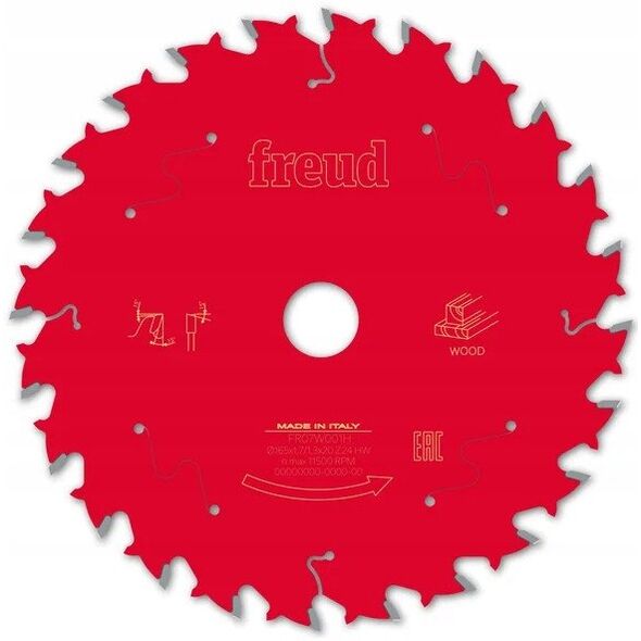 Tarcza Pil. FR07W001H 165X20-24