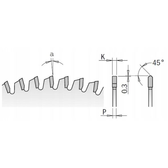 Tarcza Pil. FR29A004MC 305X30-96