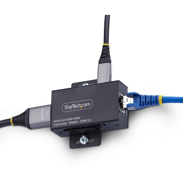 StarTech 4K50IC-EXTEND-HDMI przedłużacz AV Nadajnik i odbiornik AV Czarny