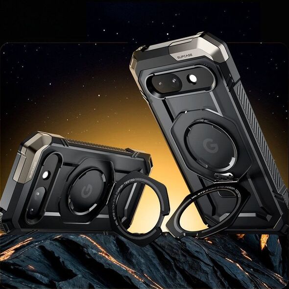 Etui Supcase Unicorn Beetle Grip Mag MagSafe Google Pixel 9a Black