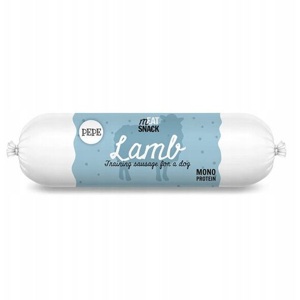 Paka Zwierzaka Pepe kiełbaski meat snack jagnięcina 200g