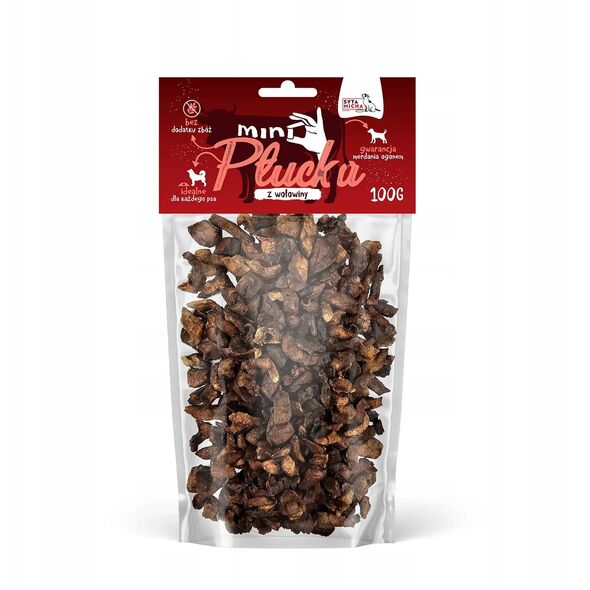 SYTA MICHA Mini płucka wołowe 100g